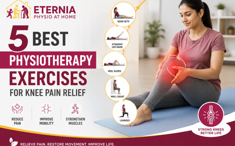 5 Best Physiotherapy Exercises for Knee Pain Relief