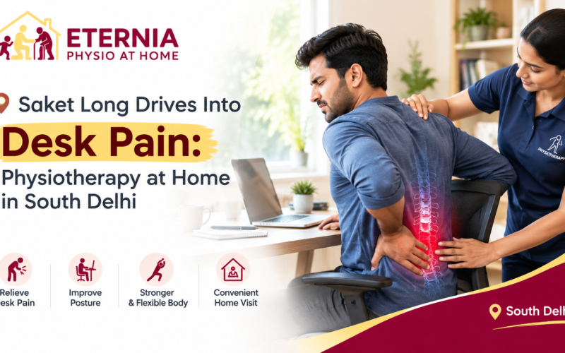 Saket Long Drives Into Desk Pain Physiotherapy at Home in South Delhi